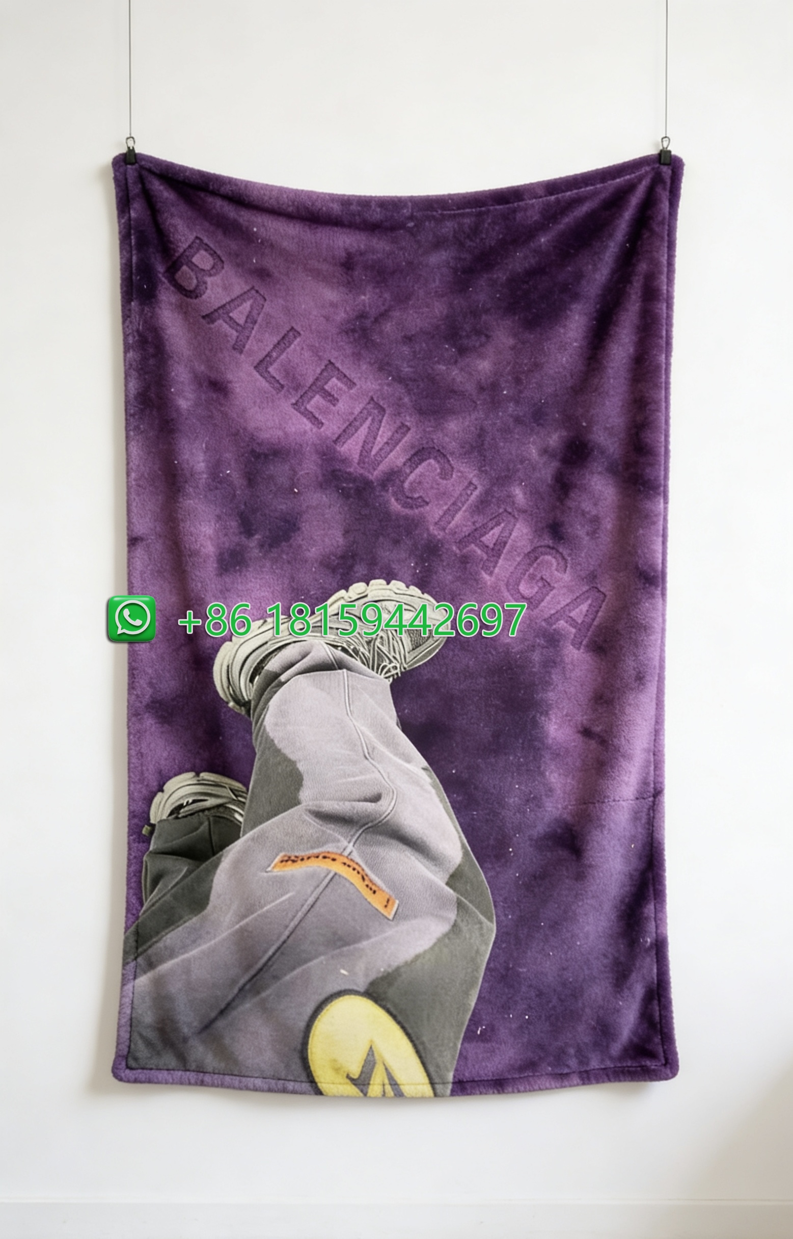 Balenciaga Throw Blankets